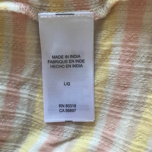 Lucky Brand Striped Cotton Shirt (NWT) - Picture 11 of 12